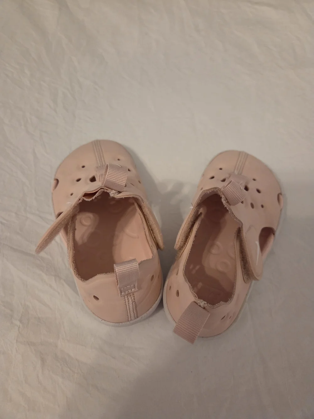 Nike Kids Blush Pink Slip-On Sandal Sneakers